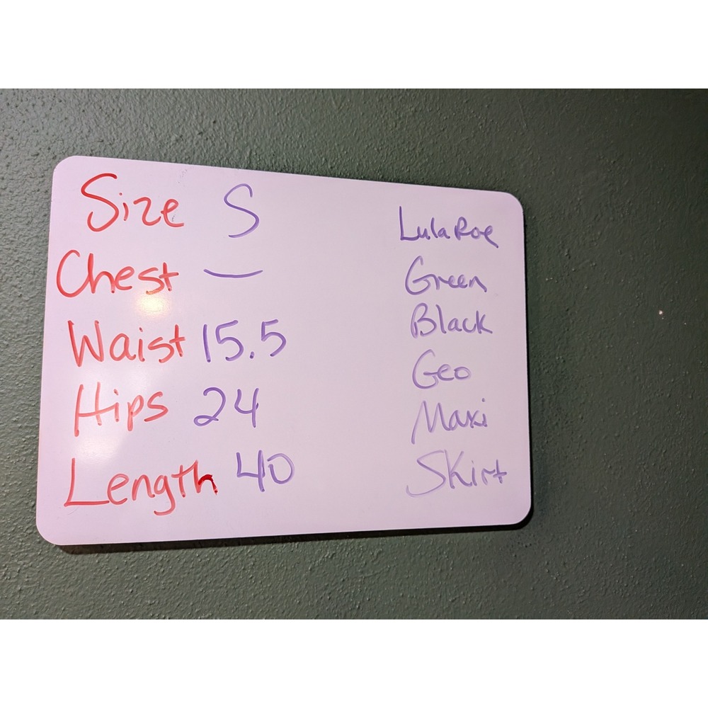 Whimsigoth Boho Western RetroGlam  Artsy Geometric Black Teal Green S Maxi Skirt - Picture 5 of 10